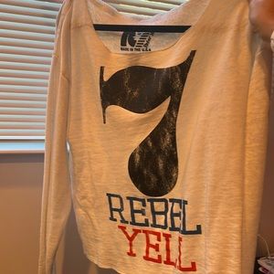 Off the shoulder comfy long sleeve